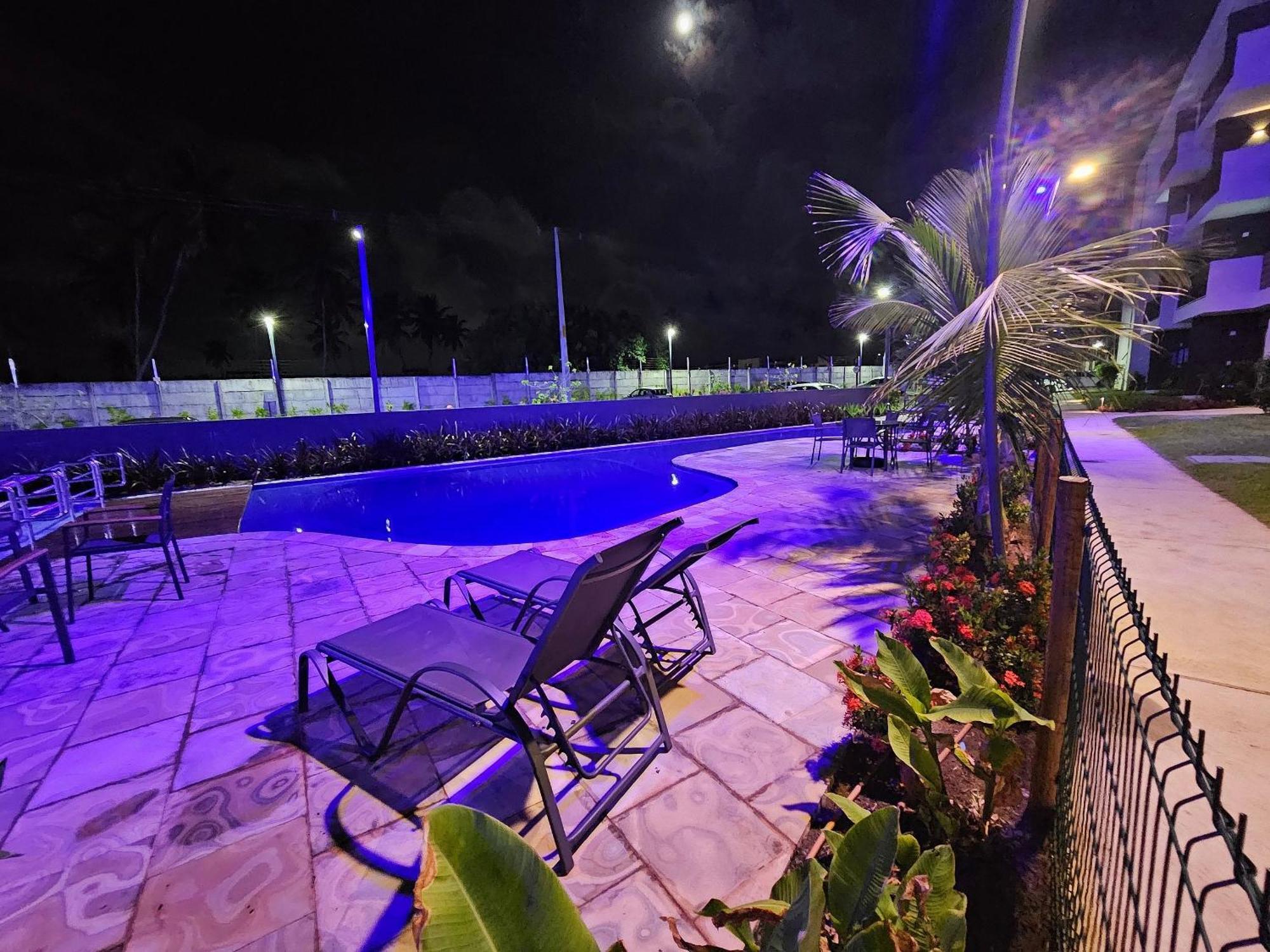 Flat Luxo No Mana Beach Em Muro Alto 4 Pessoas Pôrto das Galinhas Buitenkant foto
